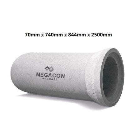 Pipa Beton Tidak Bertulang Tipe NR V Diameter 600 mm